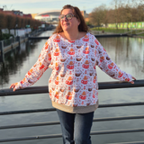 Aranmore #121 Ladys - Fledermausshirt -kleid