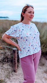 Sommerliches Add-on für Sweater Glöckchen Ladys #54