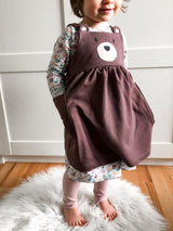 Nocciola #80 - Latzkleid