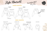 Papierschnittmuster Aurelia #87 - Wickel-Cardigan