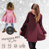 Mariposa #83 - schwingendes Shirt, Tunika, Kleid