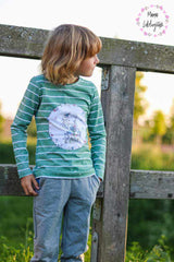 Paper cut pattern Shirt Galway #42