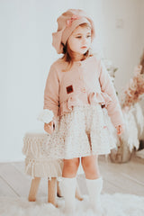 Paper cut pattern Cardigan Oxford #55