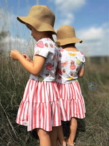 Paper cut pattern Rock Lyon Kids #44