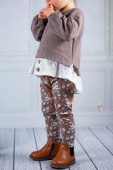 Paper cut pattern sweater bells #48