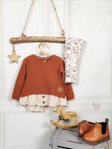 Paper cut pattern sweater bells #48