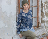 Paper cut pattern sweater bells ladys #54