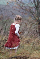 Paper cut pattern Latzkleid Kilkenny #47