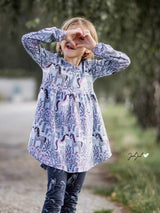 Paper cut pattern dress killarney #43