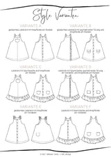 Paper cut pattern Latzkleid Kilkenny #47