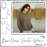 Basic Oversize Sweater Damen #13