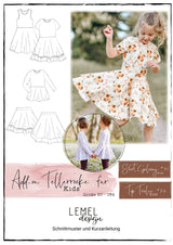 Papierschnittmuster Add-on Tellerröcke