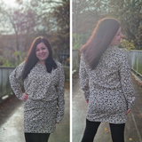 Aranmore #121 Ladys - Fledermausshirt -kleid