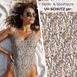 Bade- & Sportlycra vintage garden
