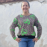 Aranmore #121 Ladys - Fledermausshirt -kleid