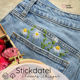 Stickdatei "Flowers Whisper"