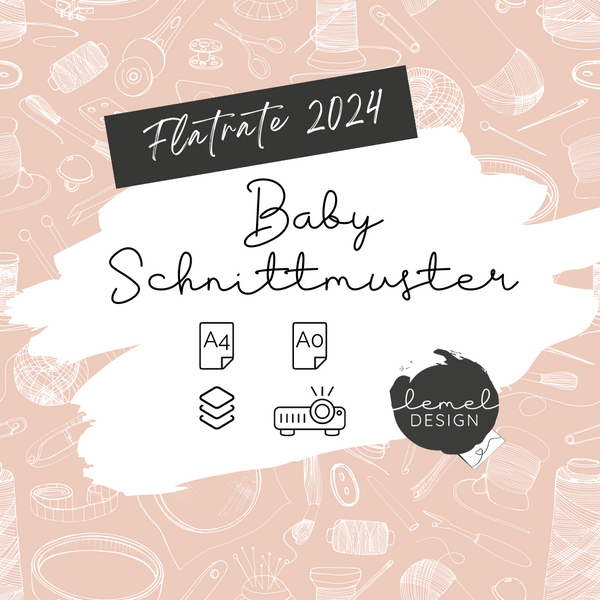 Baby Schnittmuster Flatrate 2024