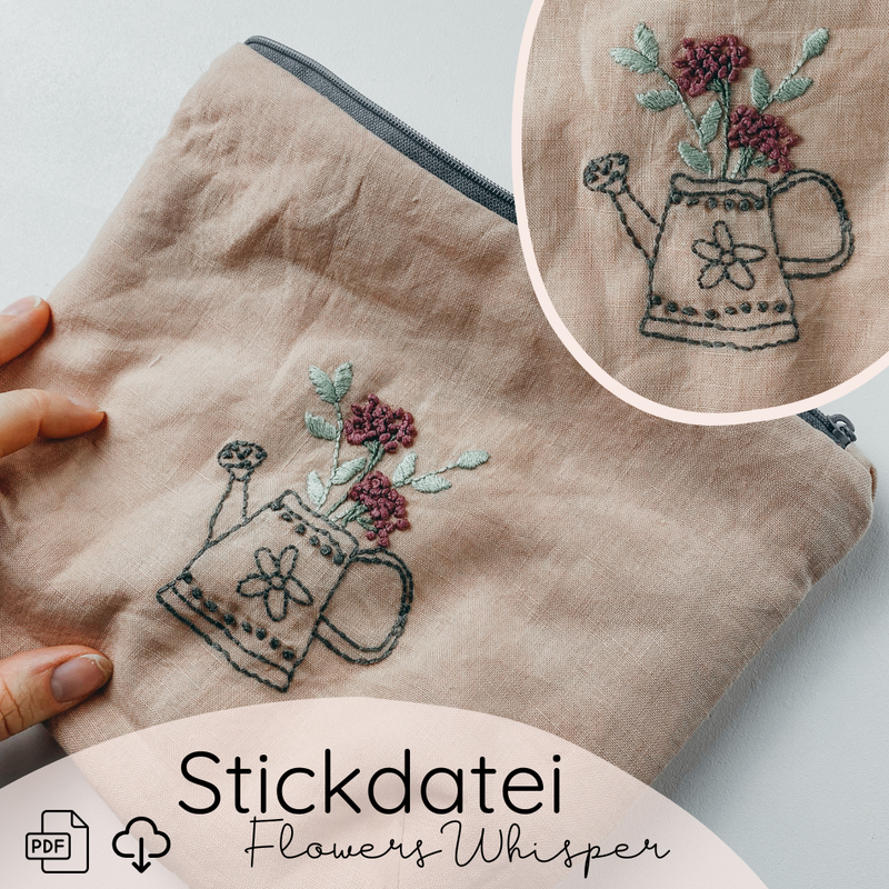 Stickdatei "Flowers Whisper"