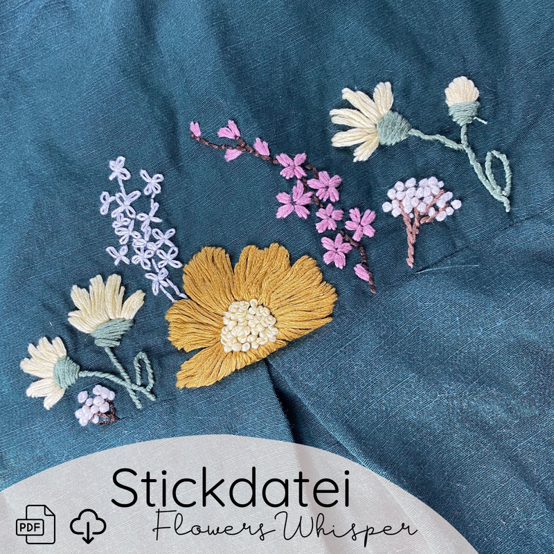 Stickdatei "Flowers Whisper"