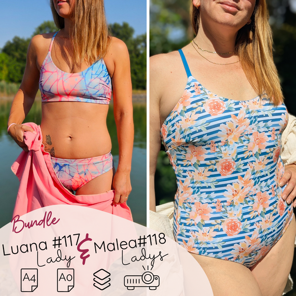 Bundle Luana #117 Malea Ladys #118 - Badeanzug - Bikini-Tankini-Set