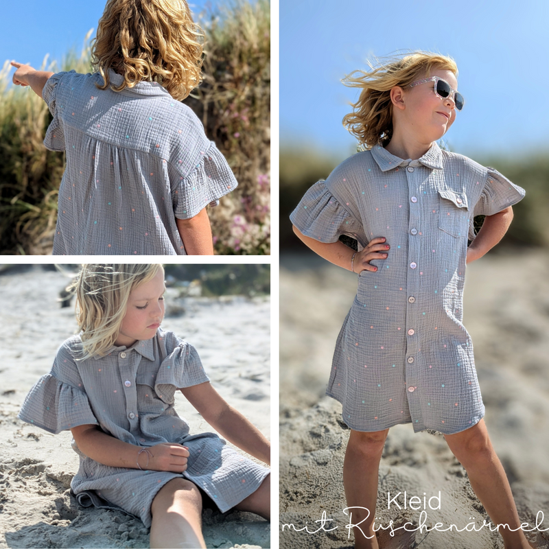 Clonmel #102 - Oversize Hemd - Kleid Kids