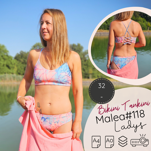 Malea Ladys #118 - Bikini-Tankini-Set