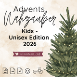 Advents-Nähzauber Kids 2026 - Unisex Edition