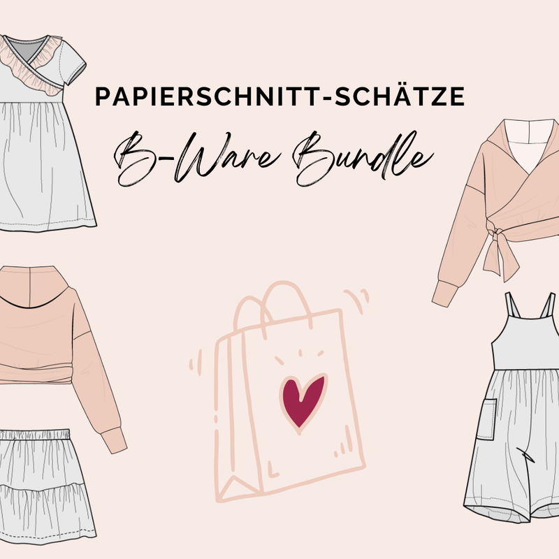 Papierschnitt-Schätze im B-Ware-Bundle