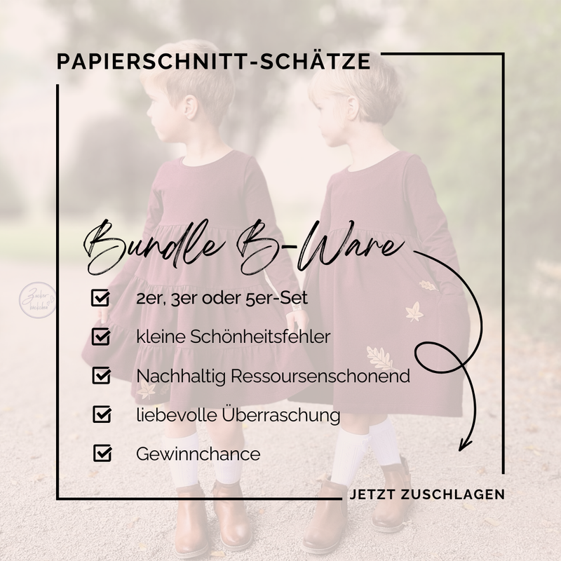 Papierschnitt-Schätze im B-Ware-Bundle