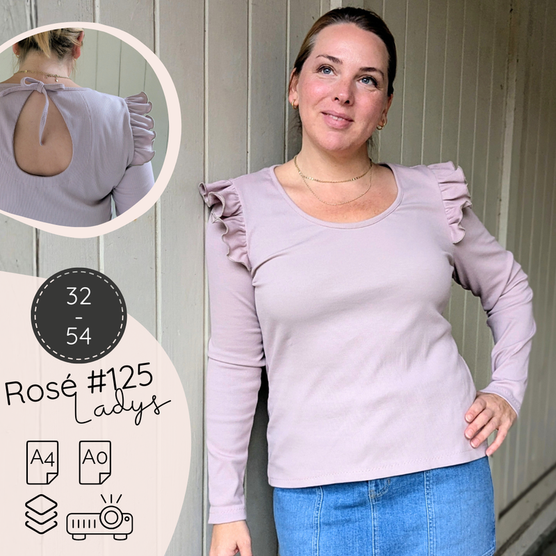 Rosé #125 Ladys - Shirt, Kleid, Oberteil
