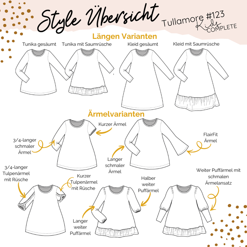 Tullamore #123 - Tunika, Kleid