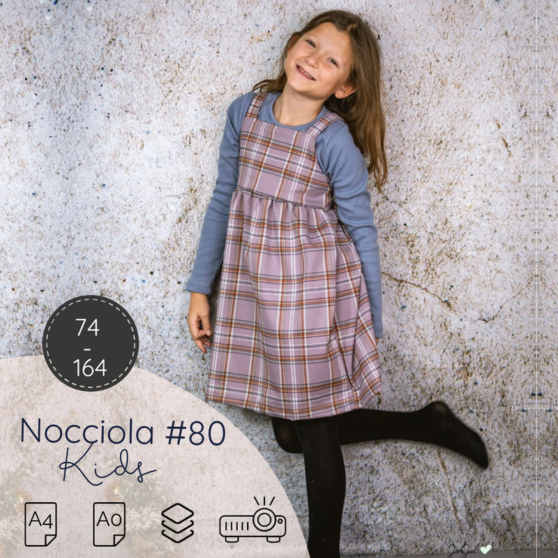 Nocciola #80 - Latzkleid