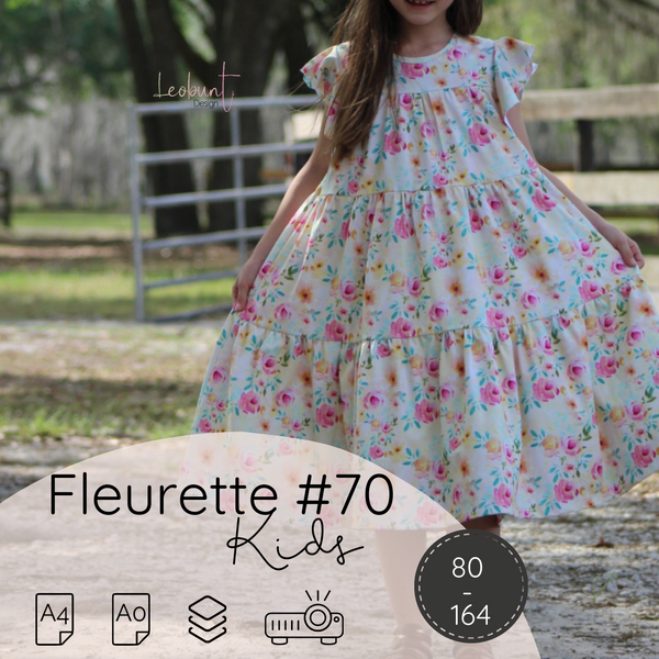 Tunika - Kleid - Fleurette Kids #70