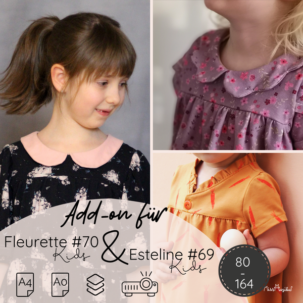 Add-on Kragen für Esteline #69 und Fleurette Kids #70