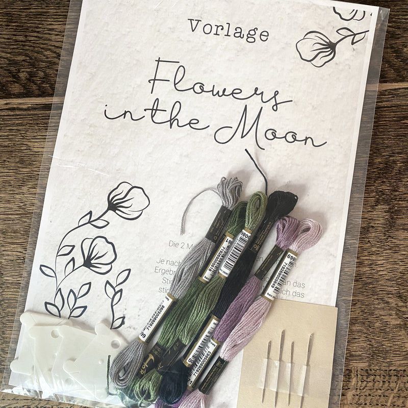 DIY stick set "Flowers in the Moon"