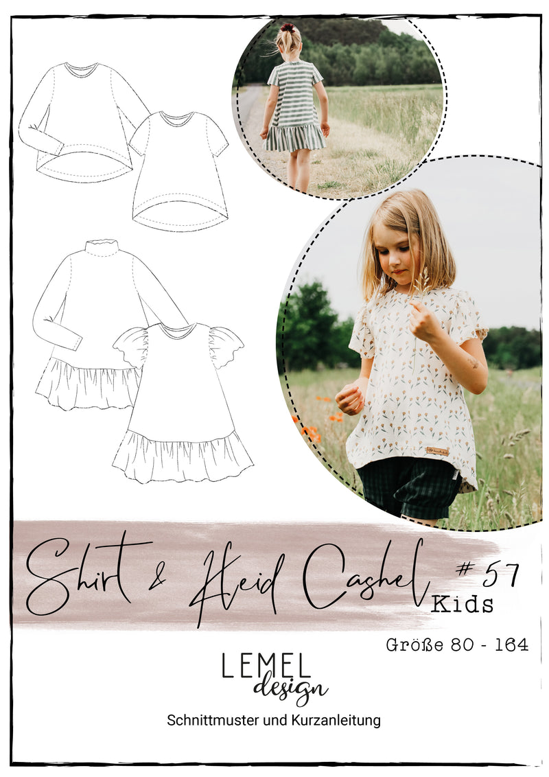 Paper cut pattern Shirt & Dress Cashel #57