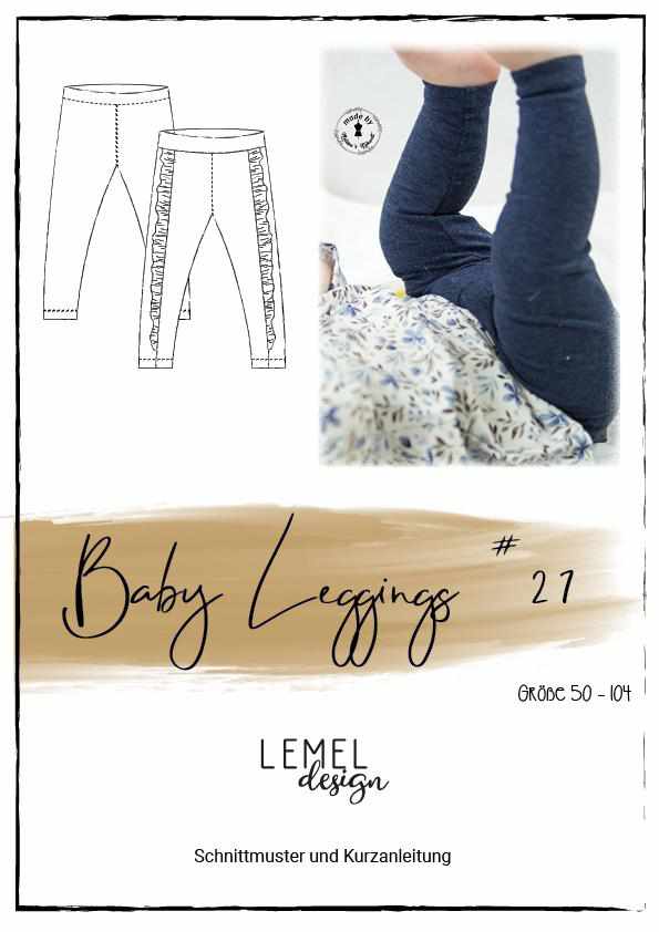 Paper cut pattern baby leggings #27