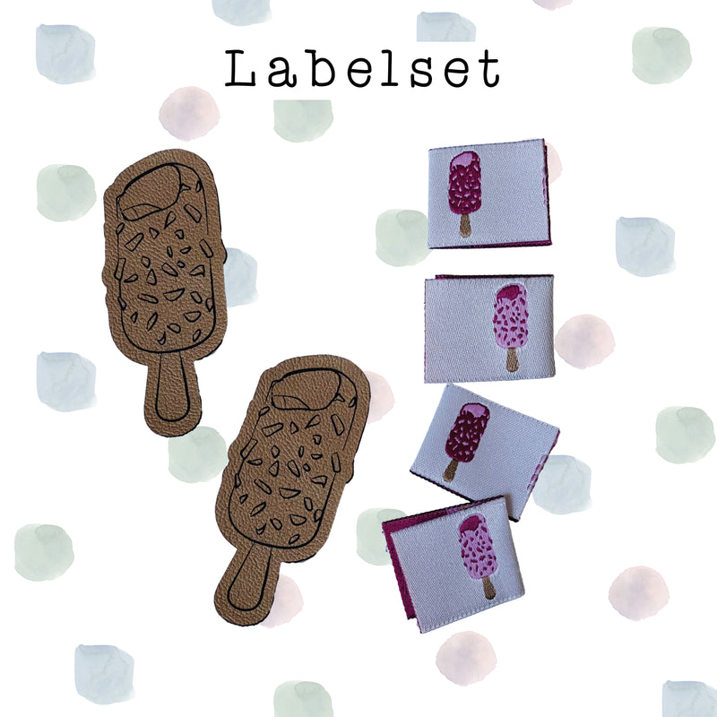 Labelset - ice cream on the stem